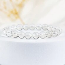 1入手工製作8mm彈性珠寶半寶石手鍊,治療水晶手鍊,男女皆可的休閒珠寶,節日禮物 - 手鍊 - 查看 32