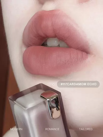 JOOCYEE 啞光暗沉117豆蔻回音母親節高顯色潤澤質地持久口紅