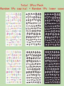 2 stukken Willekeurig Patroon Sticker - Veel kleurig - Bekijken 9