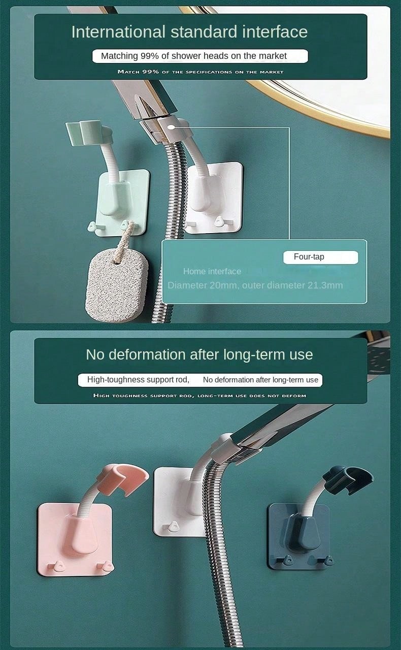 Shower Head Holder, White SHEIN EUR