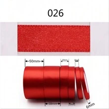 1 cuộn Màu thuần Xa ten Ruy băng Chất vải Lụa Ruy băng Hoàn hảo Đối với Thủ công mỹ nghệ , Nơ cột tóc Qủa tặng Dây Quấn Đối với Mỗi Lễ hội ( Flesh Màu hồng Màu sắc ) - thịt hồng - Xem 3