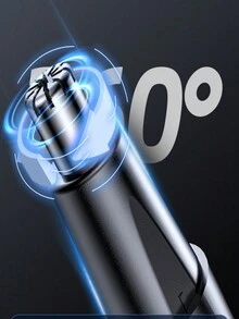 電動鼻毛和耳毛修剪器,男女專用無痛臉部修髮器,防水不銹鋼刀頭,可濕用