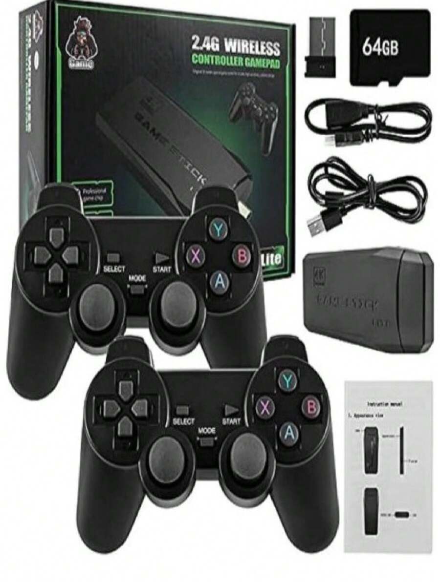 GAME STICK LITE 2 CONTROLES (DEFINICIÓN 4K-) - Negro - Ver 1