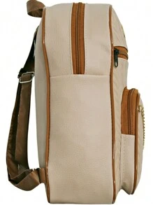Women Satchels - Màu be - Xem 4