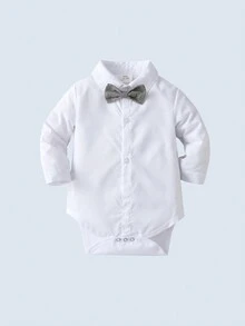 2pcs/Set Young Boys' Gentleman Suit - Multicolor - View 6