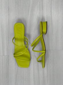 Women Heeled Sandals - 綠色 - 查看 1