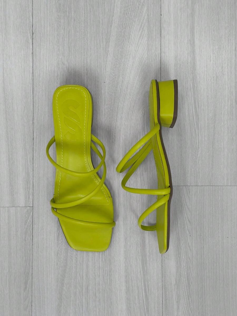 Women Heeled Sandals - 綠色 - 查看 1
