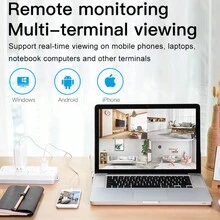 Vstarcam Cs49q 2.4g/5g Wifi Ip 攝影機 4mp 高畫質家庭安全攝影機夜視人工智慧人體偵測兩路音訊嬰兒監視器 - 黑與白 - 查看 9