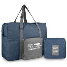 折疊旅行包牛津布手提行李旅行包男女週末旅行行李袋