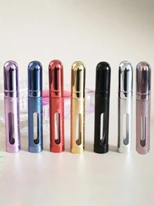 12ml 便携式香水雾化器带分配器工具套装、可再填充空小喷雾瓶古龙水分配器、扭转式口袋古龙水喷雾器、迷你喷雾香水瓶套装，适合旅行、便携式可爱香水漱口水雾化器，用于清洁、带转移泵套装的空香水瓶、旅行喷雾瓶分配器 12ml 带填充工具套装旅行必需品学校学校用品假日露营假日必需品度假配件女士香水男士香水海滩 - 黑色 - 查看 7