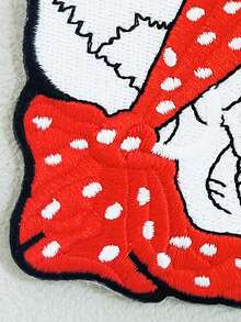 1pc Skull Head Embroidered Patch - Multicolor - View 3