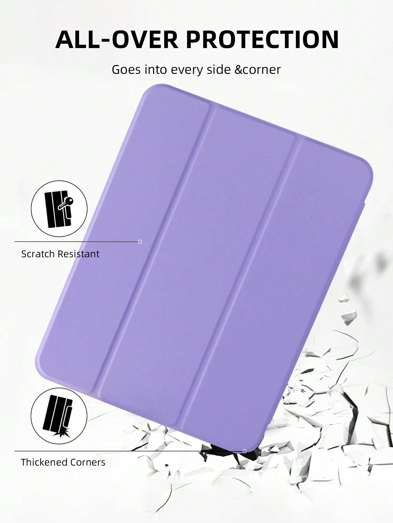 قطعة واحدة ،غطاء خلفي ناعم ومضاد للصدمات مع فتحة ل...