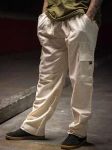 Men Jeans - สีครีม/สีเบจ - ดู 1