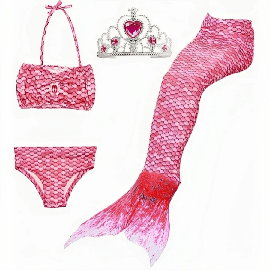 Trajes De Baño De Para Niñas Sirena Para Nadar