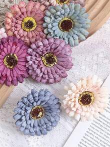 Artificial Mixed Color African Chrysanthemum Flower Head - Color Mixing - View 2