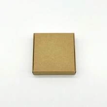 10 cái Giấy cạc tông Máy bay giấy Hộp Đối với Thủ công Thủ công mỹ nghệ , Bao bì quà tặng , Đồ trang sức Lưu trữ - màu nâu - Xem 2