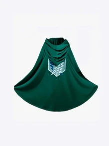 Shingeki Anime Cloak Cosplay Kimono, 1 Piece - Màu be - Xem 1
