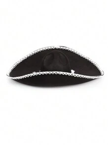 Un Sombrero Mexicano Negro - Negro - Ver 2