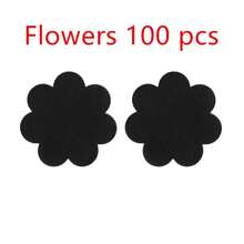 50/100入組一次性乳貼,無縫透氣自粘可見胸罩,內衣和內衣配件