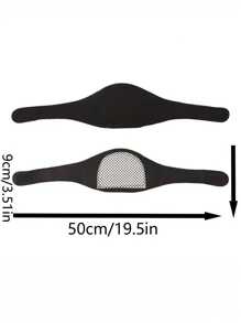 Collarín Cervical - Protector De Cuello Para Alivio Del Dolor, Soporte De Cuello Portátil, Ajustable Y Cómodo Para Hombres Y Mujeres - Negro - Ver 6