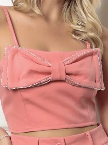 Women Two-piece Outfits - Hồng - Xem 2