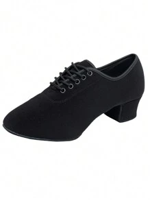 3公分舞鞋,舞會沙莎拉丁跳舞鞋女式高跟訓練現代舞鞋女 - 灰色 - 查看 10