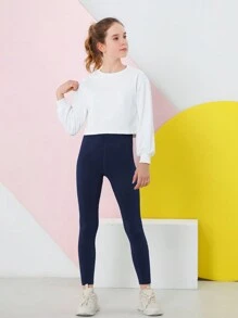 少女瑜珈打底褲跑步運動騎行褲