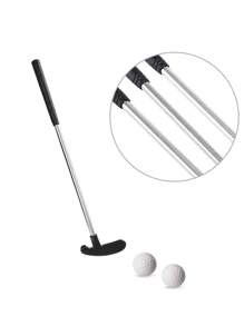 A Set Of Desktop Game Mini Golf Putting Practice Device Mini Desktop Putting Blanket - Black - View 5