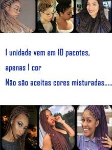 Synthetic Extensions - 紫紅色 - 查看 3