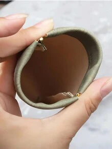 太陽眼鏡和眼鏡組織者自動關閉眼鏡袋眼鏡收納袋,旅行必備用品,家居眼鏡收納袋,男女眼鏡收納袋,可攜式眼部組織者,綠色太陽眼鏡存儲