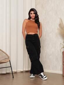 Women Knit Tops - Màu nâu Sô-cô-la - Xem 5