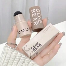 Gege Bear 1入 濃密蓬鬆髮線補色粉，防水防汗，適用於填補與遮蓋額頭及鬢角陰影，亦可用於眉毛補色 - 棕色 - 查看 2