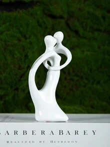 1 件創意家居裝飾工藝品裝飾品 - 白色 - 查看 1