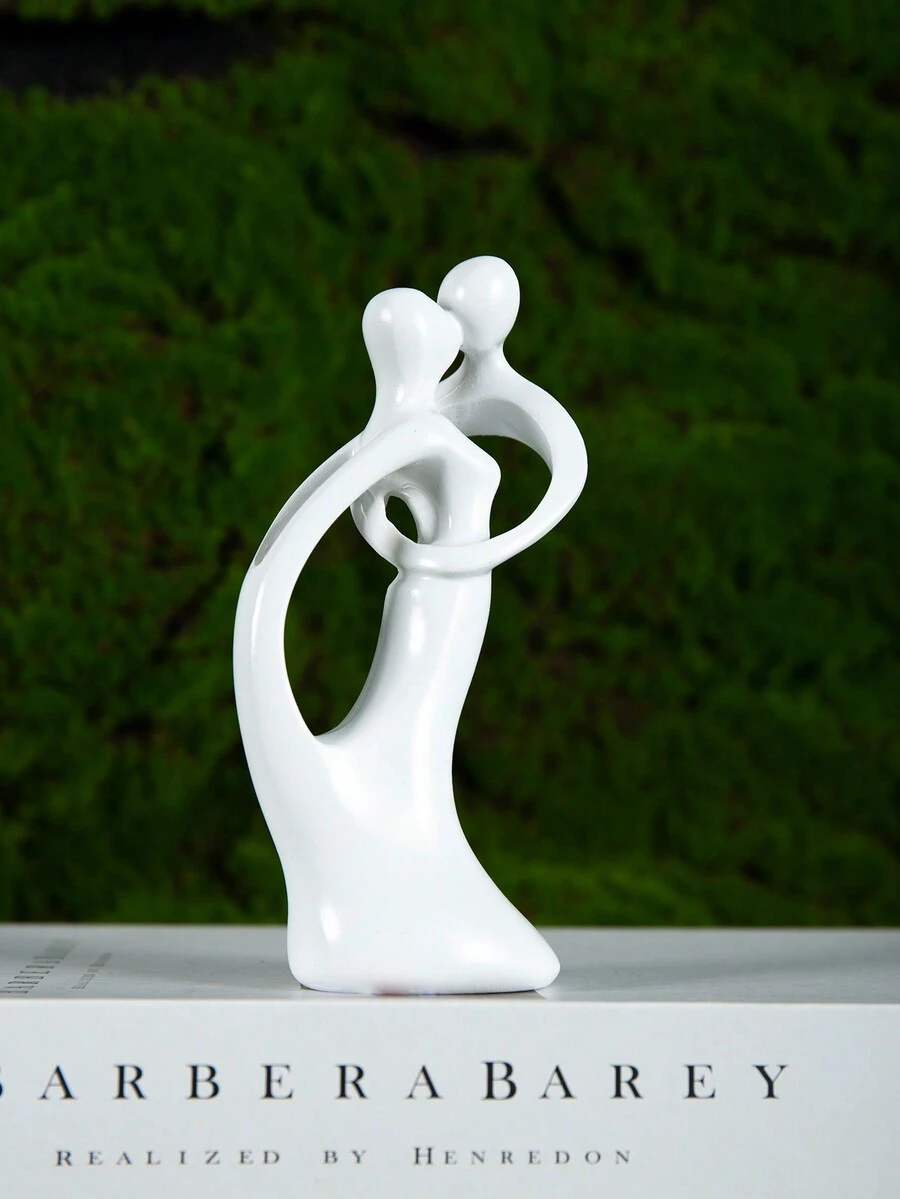 1 件創意家居裝飾工藝品裝飾品 - 白色 - 查看 1