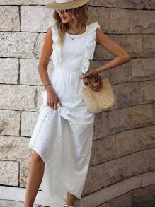 Women Dresses - trắng - Xem 3