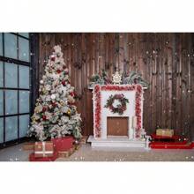 1 Stück Weihnachten rot Frost Spitzen Lametta Girlande rot Silber metallisch Luftschlangen Feiern einer Feiertags Decke hängende Dekoration Innen und Außen Disco Party Zubehör, Weihnachten - Rot - Übersicht 5