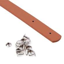 2 件 Pu 皮革肩帶,適合手提包,diy 手工錢包配件,包帶替換件 - 彩色 - 查看 5