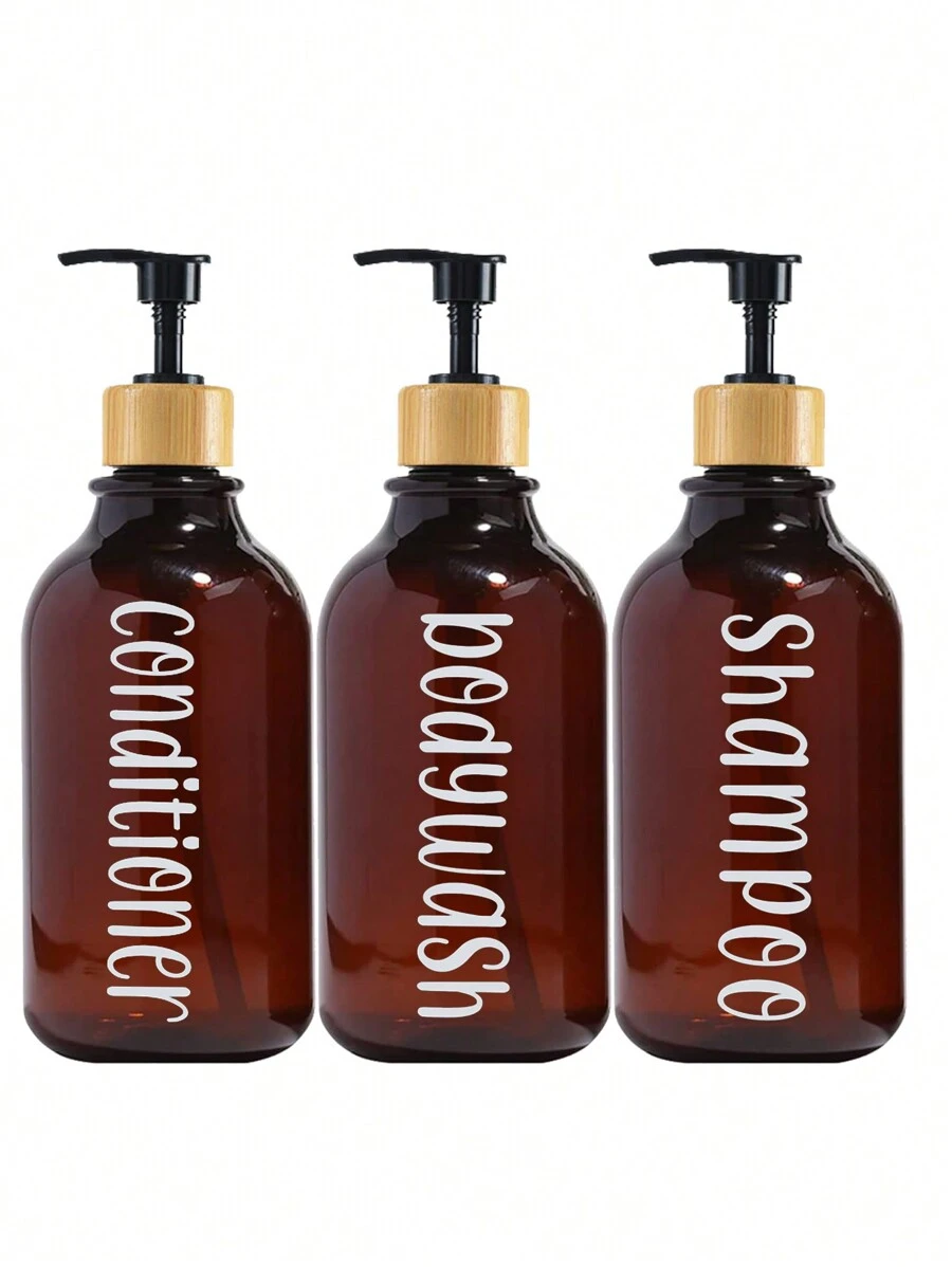 Hộp đựng kem dưỡng da hình chữ cái 3 cái - màu nâu - Xem 1