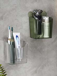 1pc Kitchen Onion Ginger Garlic Storage Rack, Refrigerator Side Door Storage Box, Home Kitchen Supplies - White - View 5