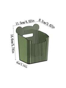 1pc Kitchen Onion Ginger Garlic Storage Rack, Refrigerator Side Door Storage Box, Home Kitchen Supplies - White - View 2