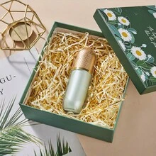 1包金屬片和彩帶牛皮紙碎屑填充物,適用於禮品盒、禮品籃、派對裝飾