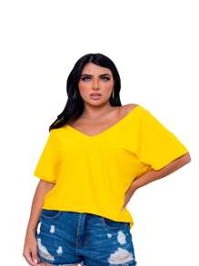 Women Blouses - Amarillo - Ver 2