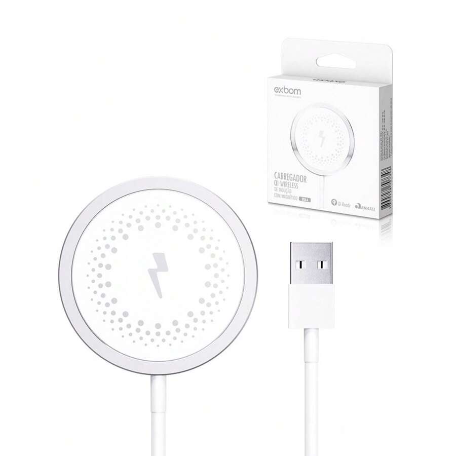Wireless Charger - White - View 1