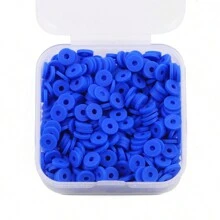 1盒約500顆6mm多色柔軟瓷珠,可用於diy波希米亞風格珠寶製作 - 一盒/約500pcs - 查看 13
