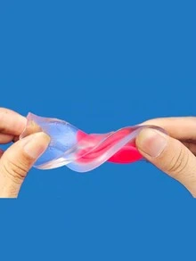 2入組pu跟杯鞋墊,可以緩解腳跟疼痛,減震防震設計,適用於運動鞋