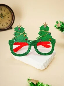 聖誕節眼鏡派對裝飾 - 彩色 - 查看 3