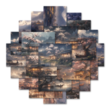 Scenery Pattern Stickers - Multicolor - View 5