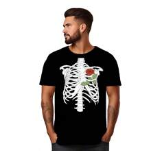 Men T-Shirts - Đen và trắng - Xem 1