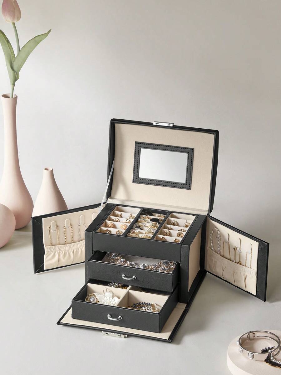 SONGMICS Jewelry Boxes - 黑色 - 查看 1