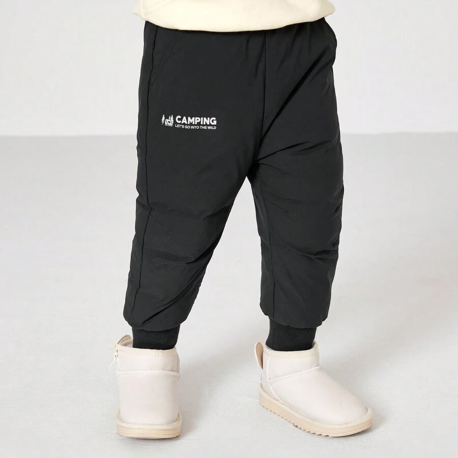 Quần mùa đông thường ngày Balabala Young Boy - màu đen - Xem 1